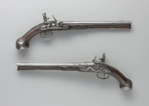 Flintlock pistol