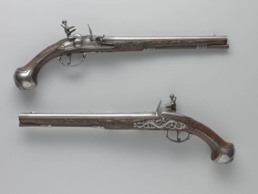 Flintlock pistol