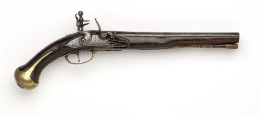 Military flintlock pistol