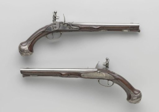Flintlock pistol