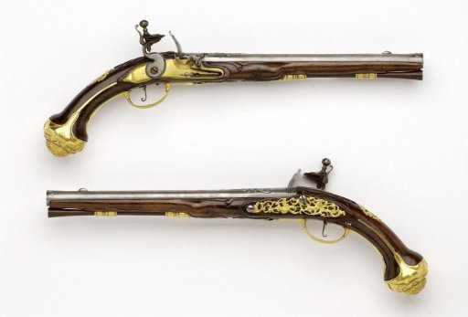 Flintlock pistol