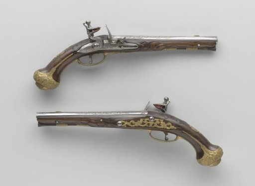 Flintlock pistol