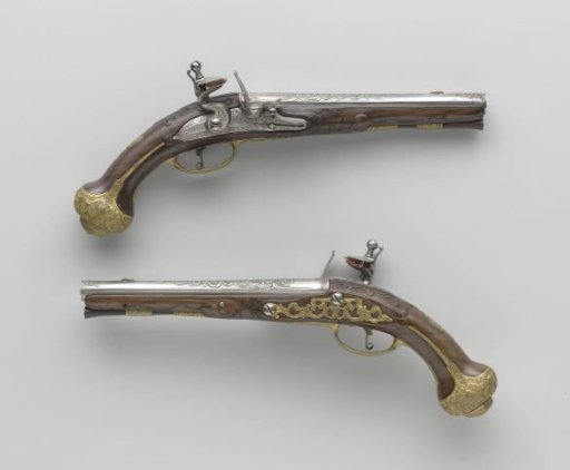 Flintlock pistol