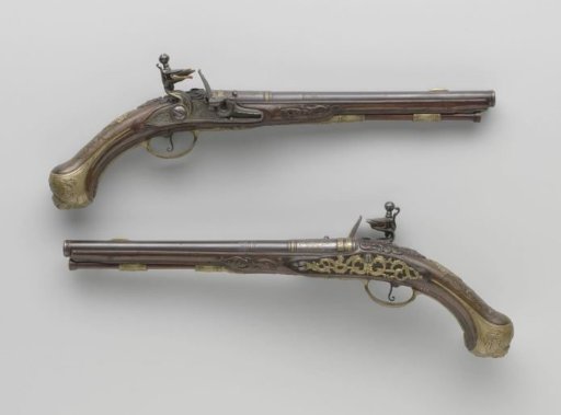 Flintlock pistol