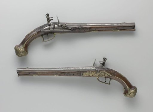 Flintlock pistol