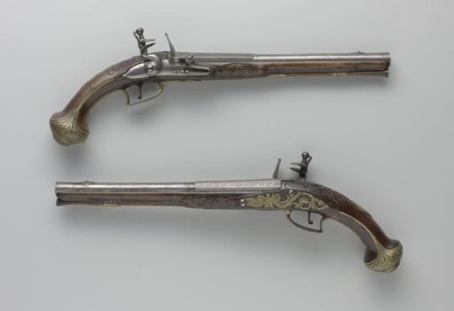 Flintlock pistol