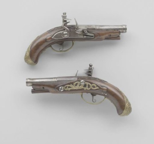 Flint bag pistol