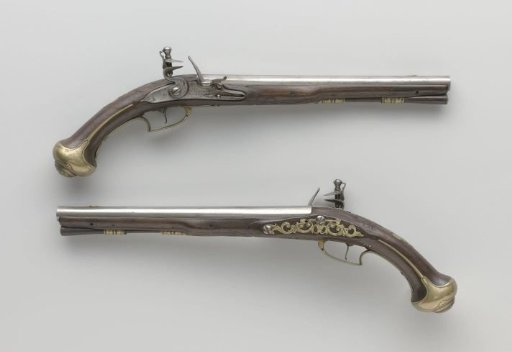 Flintlock pistol