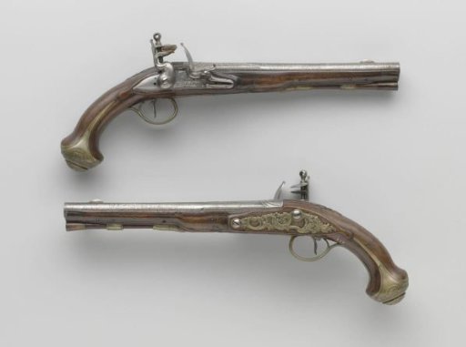 Flintlock pistol