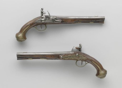 Flintlock pistol