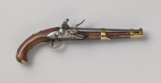Flint cavalry pistol, States Army