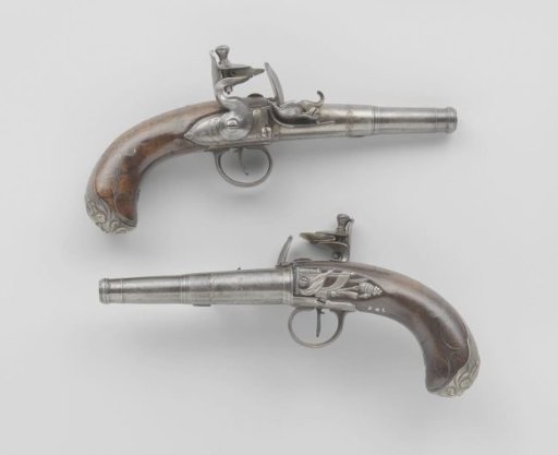 Flintlock pocket pistol