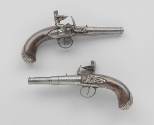 Flintlock pocket pistol