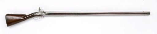 Double-barrelled flintlock rifle