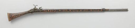 Flintlock rifle with an Amsterdam barrel
