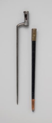 Bayonet with Scabbard for a Flintlock Musket for the States Army