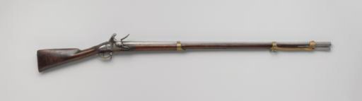 Flintlock musket of the Amsterdam Civic Guard