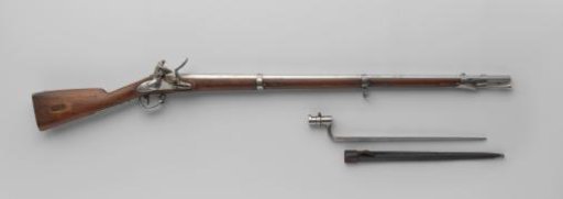 Bayonet belonging to a flintlock musket, States Army M.1815, No. 1