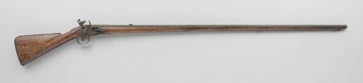 Flintlock hunting rifle in the Dutch style of the 1670s