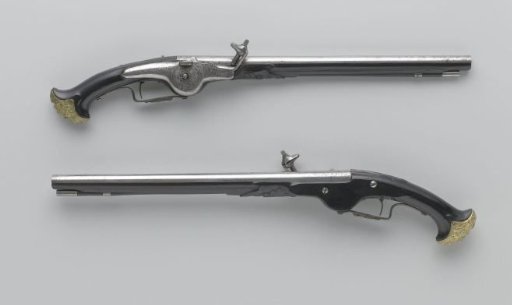 Wheel-lock pistol