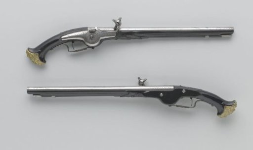 Wheel-lock pistol