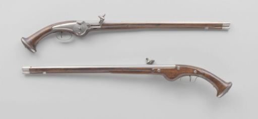 Pair of wheellock pistols