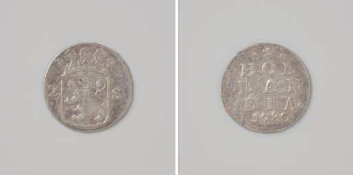 2 Stuiver, double: 18th-century silver double stuiver