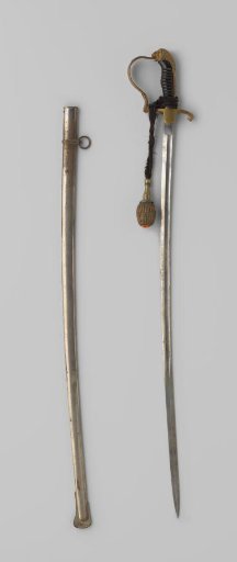 Walking sword M 1912 of reserve officer D. Schipper