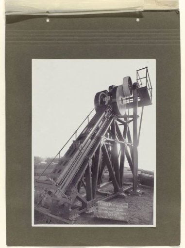 Ampas press with frame