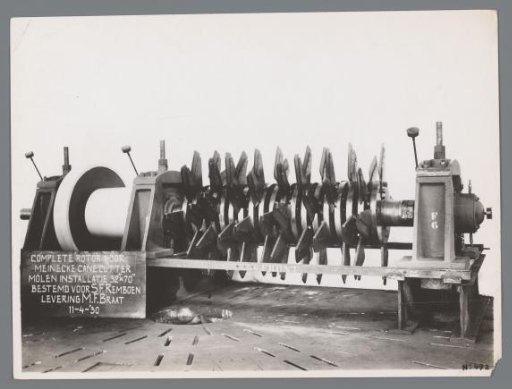 Rotor for canecutter