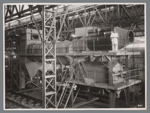 Sugar drying installation