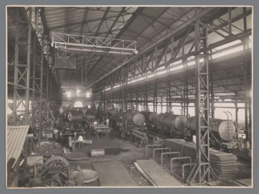 Boiler Cars in the Assembly Hall