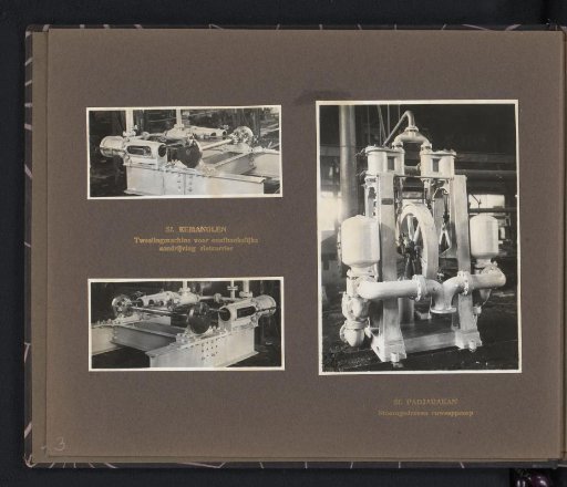 St. Kemanglen Twin Machine for Independent Drive of Cane Carrier / St. Padjarakan Steam-Driven Raw Juice Pump