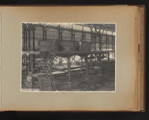 Terrace with cooking pans