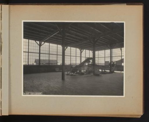 Factory Hall with Machine