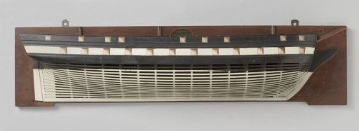 Half Model of a Sloop of War