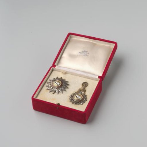 Thai Order of the White Elephant, awarded to Willem Drees