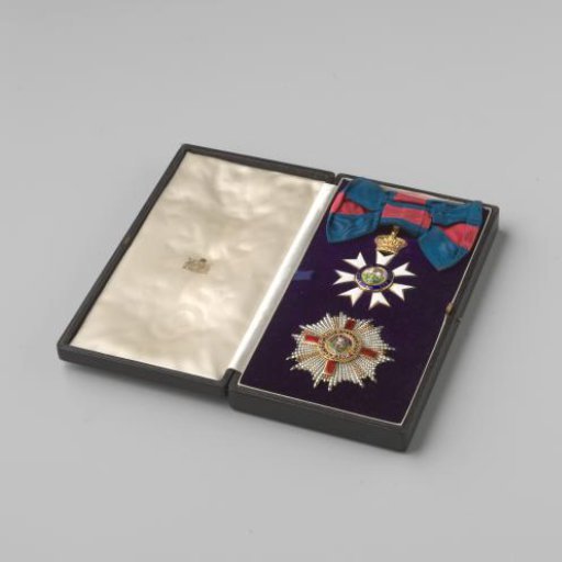 British Order of Chivalry (The Most Distinguished Order of St. Michael and St. George), received by Willem Drees