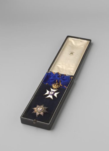Luxembourgish Order of Civil and Military Merit of Adolphe of Nassau, Received by Willem Drees