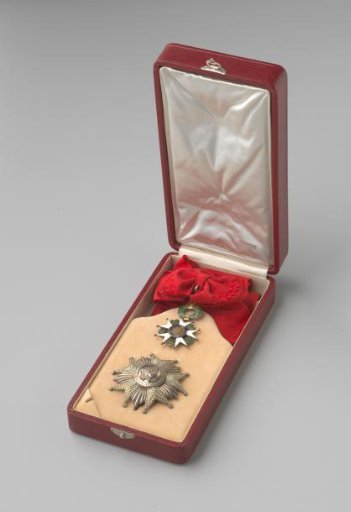 French Order of the Legion of Honour, awarded to Willem Drees