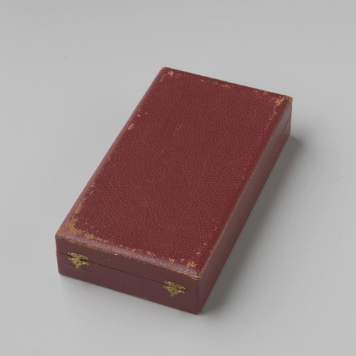 Box of the Liberian Order of the Star of Africa, Received by Willem Drees