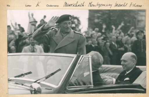 Montgomery in Liberated Amsterdam