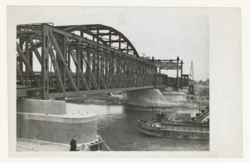 Restored railway bridge Zutphen