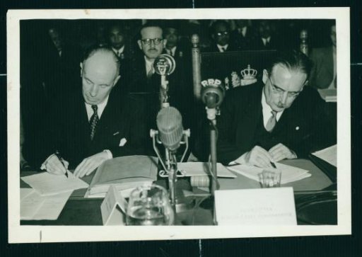 Signing of the Agreement for the United States of Indonesia