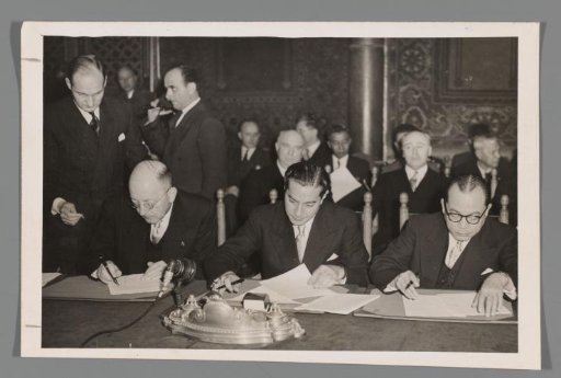 Signing of the Agreement for the United States of Indonesia