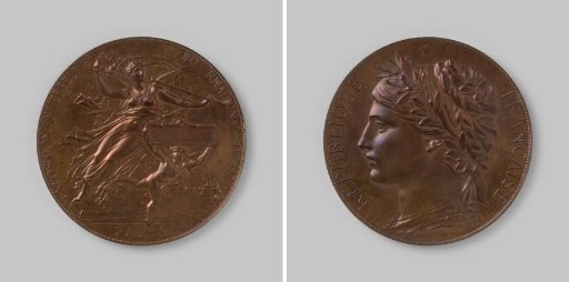 Prize Awarded to Bart van Hove at the International World Exhibition in Paris, 1878