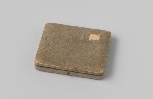 Box accompanying the plaque of the XVIIIth Interparliamentary Peace Conference, The Hague, 1913