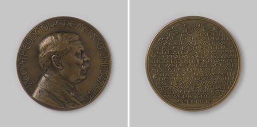 Jacob Theodoor Cremer, 70 Years Old