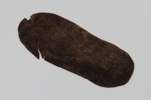 Dark brown insole