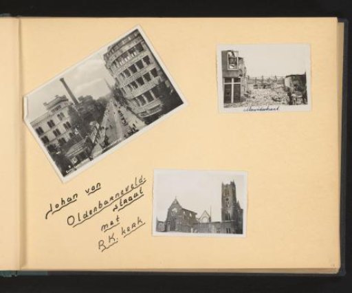Johan van Oldenbarneveldstraat with the Roman Catholic Church